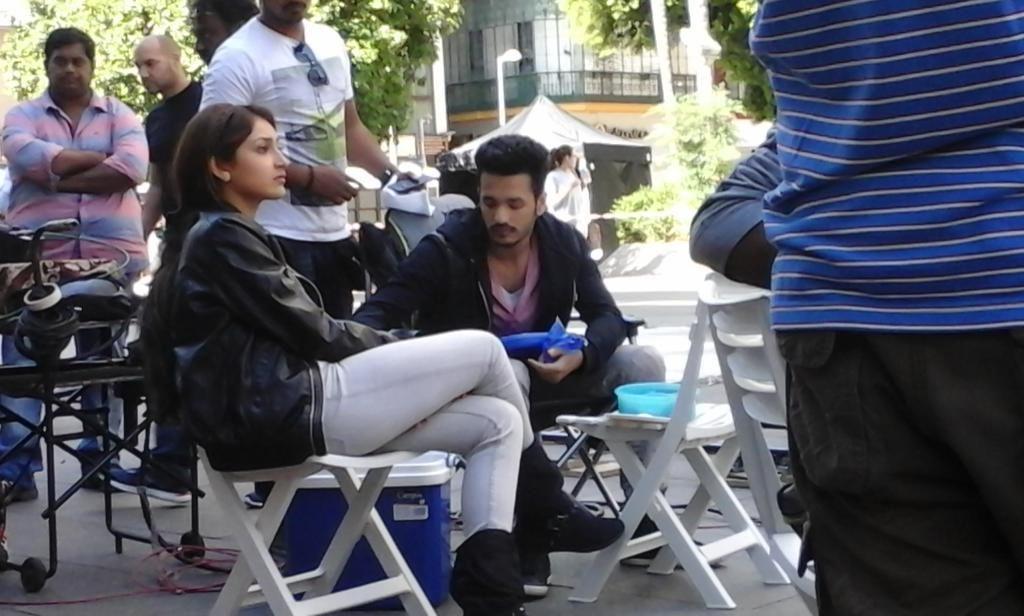 Akkineni Akhil Movie Latest Working Stills