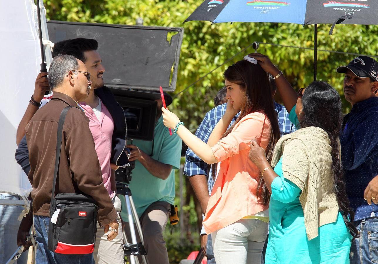 Akkineni Akhil Movie Latest Working Stills