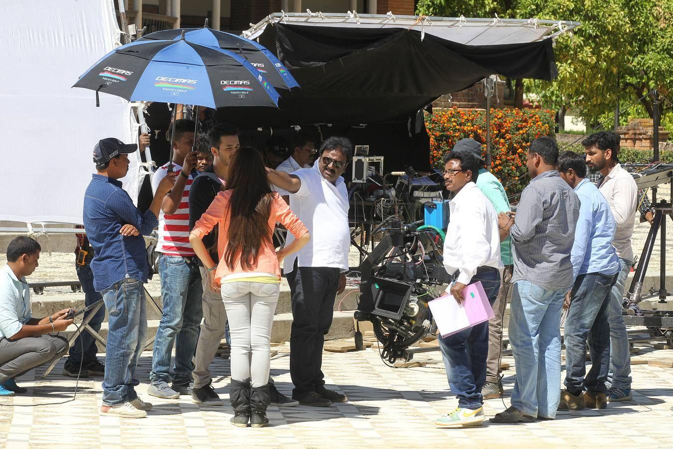 Akkineni Akhil Movie Latest Working Stills