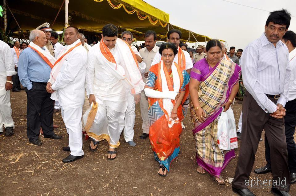 Amaravati Bhoomi Pooja Photos