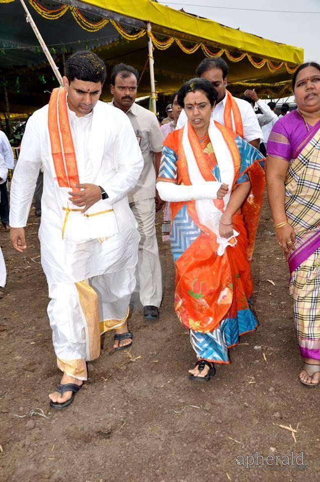 Amaravati Bhoomi Pooja Photos