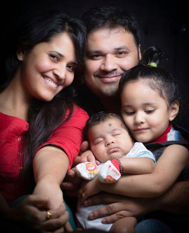 Anchor Anasuya Family Pics