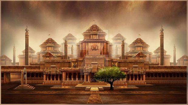 Baahubali Movie Extraordinary Sets Photos