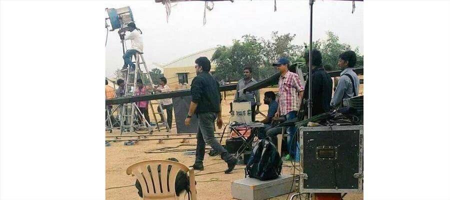 Chiranjeevi Leaked Photos at Bruce Lee Shooting Spot