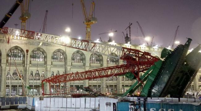 PHOTOS: Crane collapse kills at least 107 in Mecca Grand Mosque