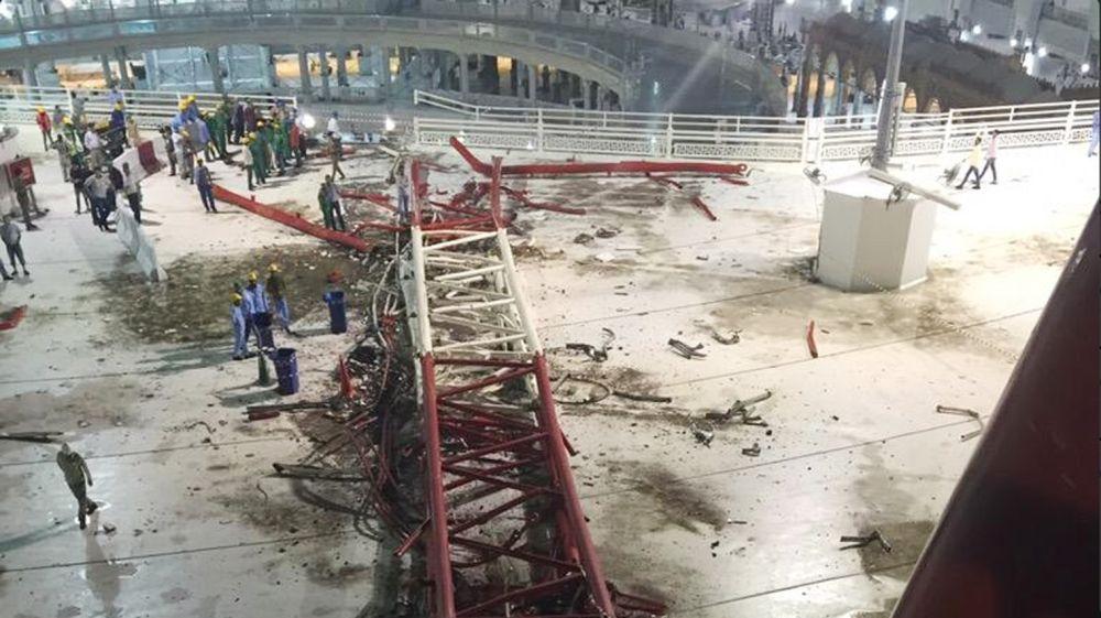 PHOTOS: Crane collapse kills at least 107 in Mecca Grand Mosque