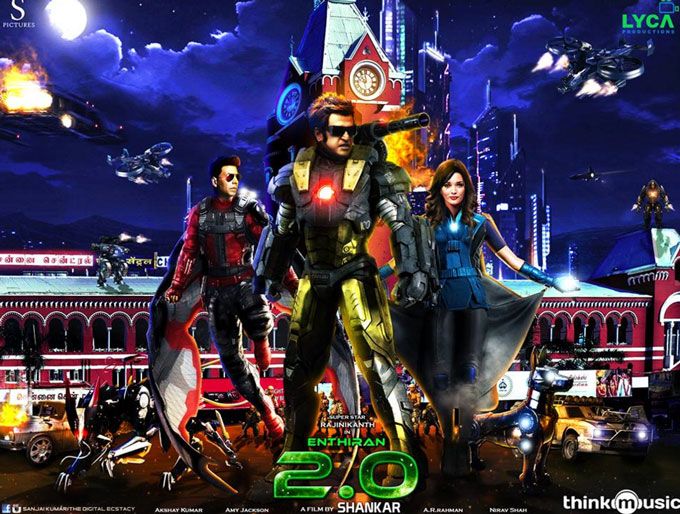 Fan Made Posters of Rajinikanth's Enthiran 2.0