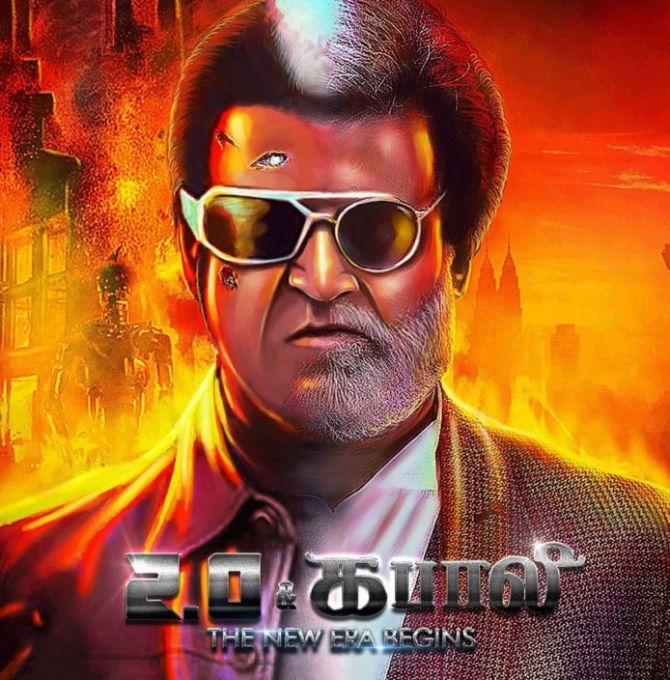 Fan Made Posters of Rajinikanth's Enthiran 2.0