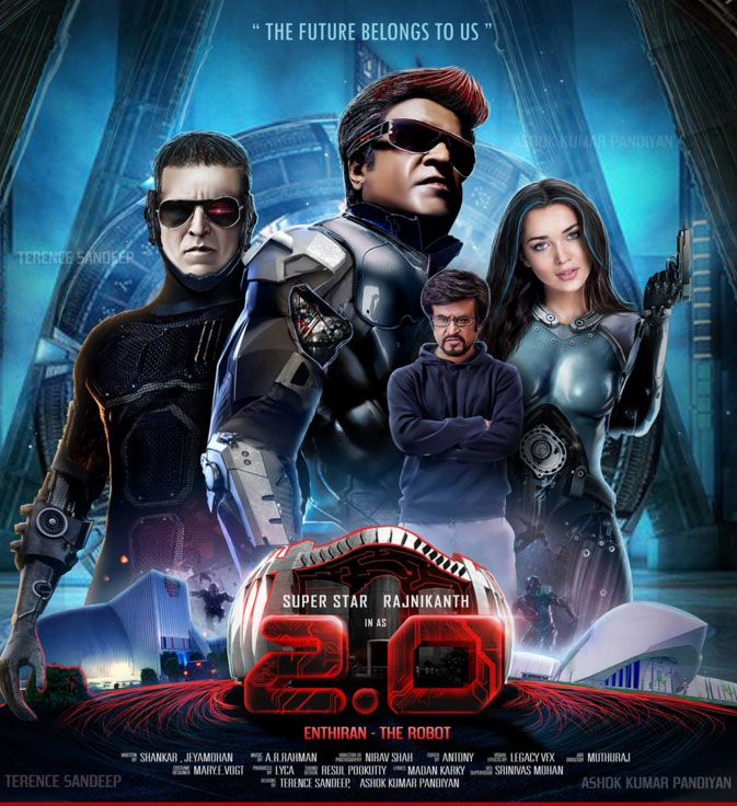 Fan Made Posters of Rajinikanth's Enthiran 2.0