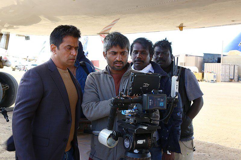 Hero Nithin's LIE Movie New Working Stills & Posters