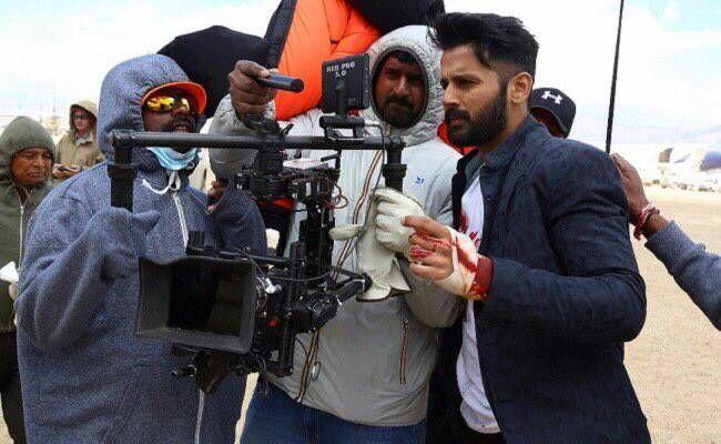 Hero Nithin's LIE Movie New Working Stills & Posters