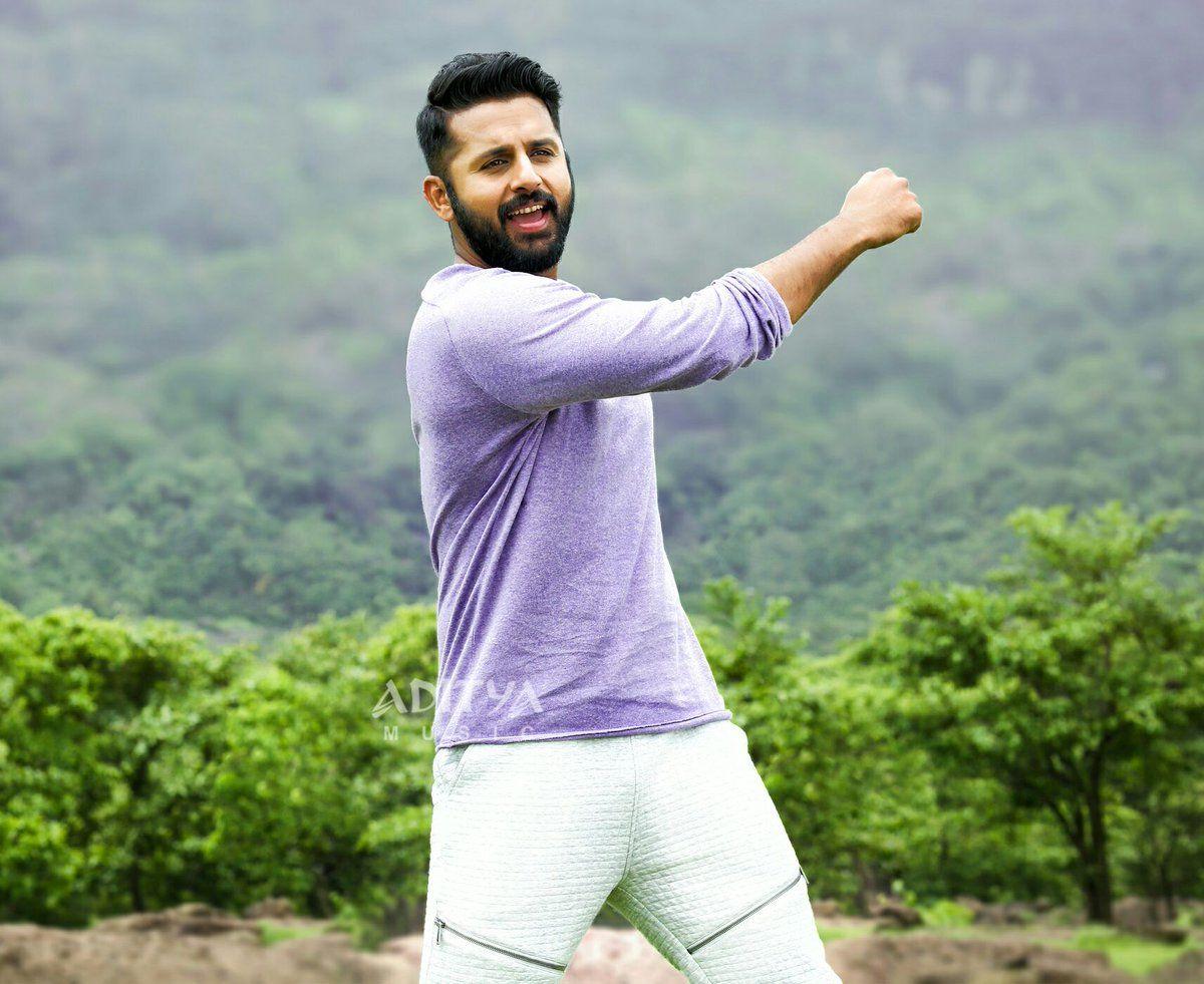 Hero Nithin's LIE Movie New Working Stills & Posters