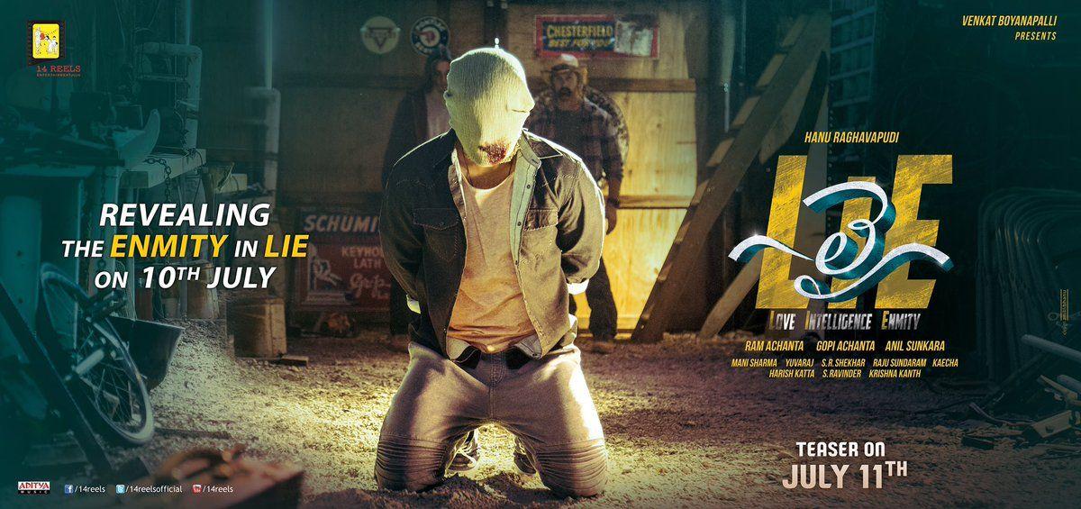 Hero Nithin's LIE Movie New Working Stills & Posters