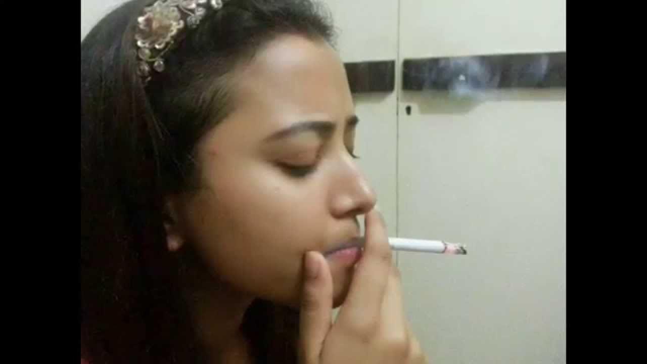 Indian Actress Smokes in Real Life Photos