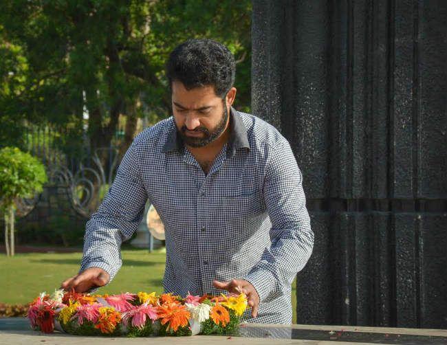 Jr NTR And Koratala Siva At NTR Ghat Pics