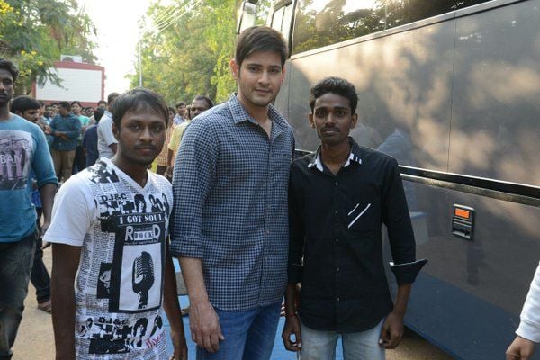 Mahesh Babu At Brahmotsavam Movie Set Photos