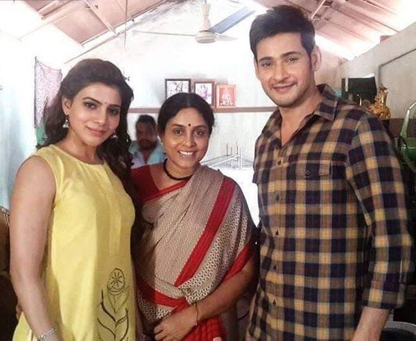 Mahesh Babu At Brahmotsavam Movie Set Photos