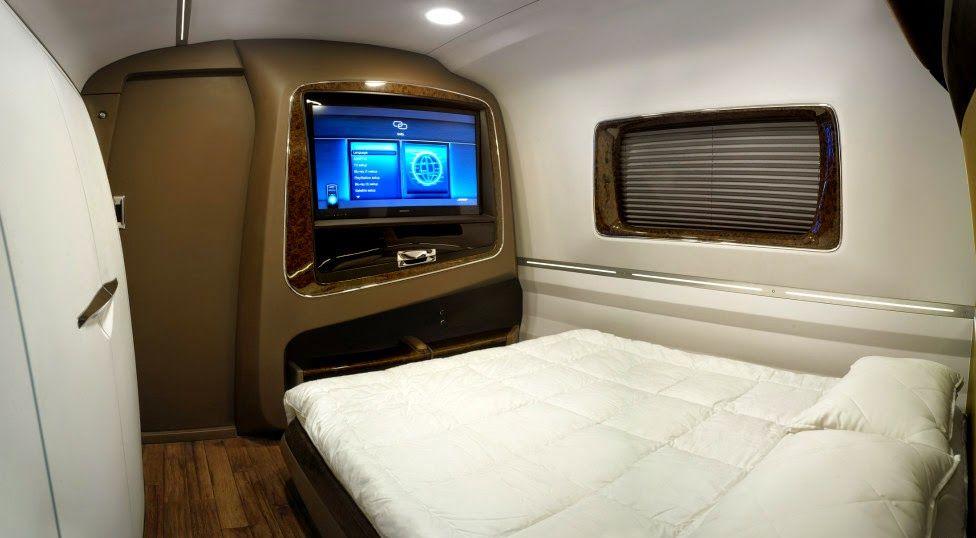 Mahesh Babu Interior Caravan Photos