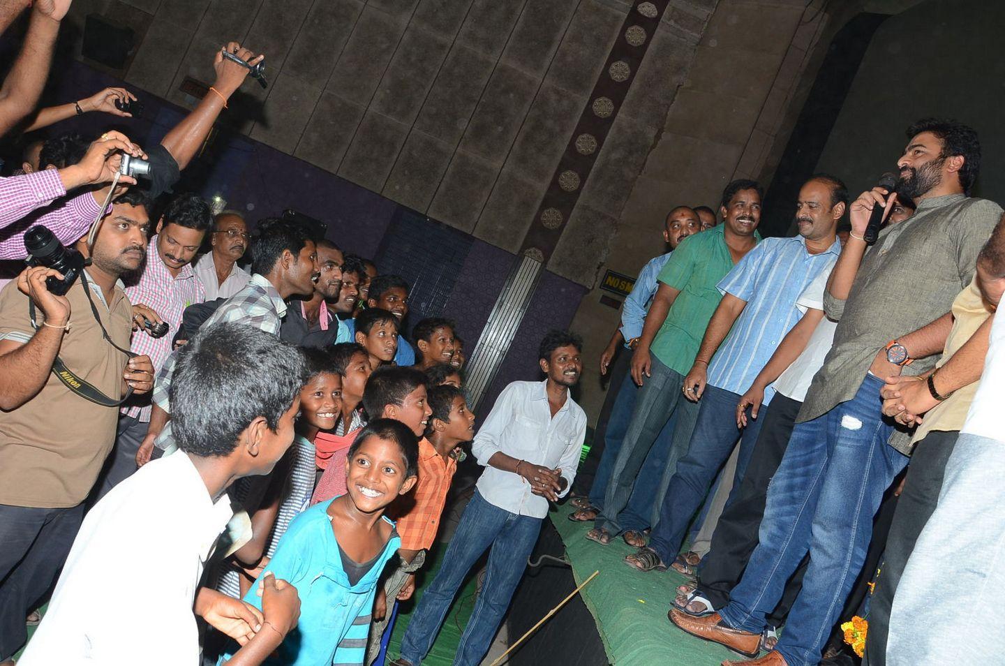 Nara Rohit Pics At Mandapeta Theatre