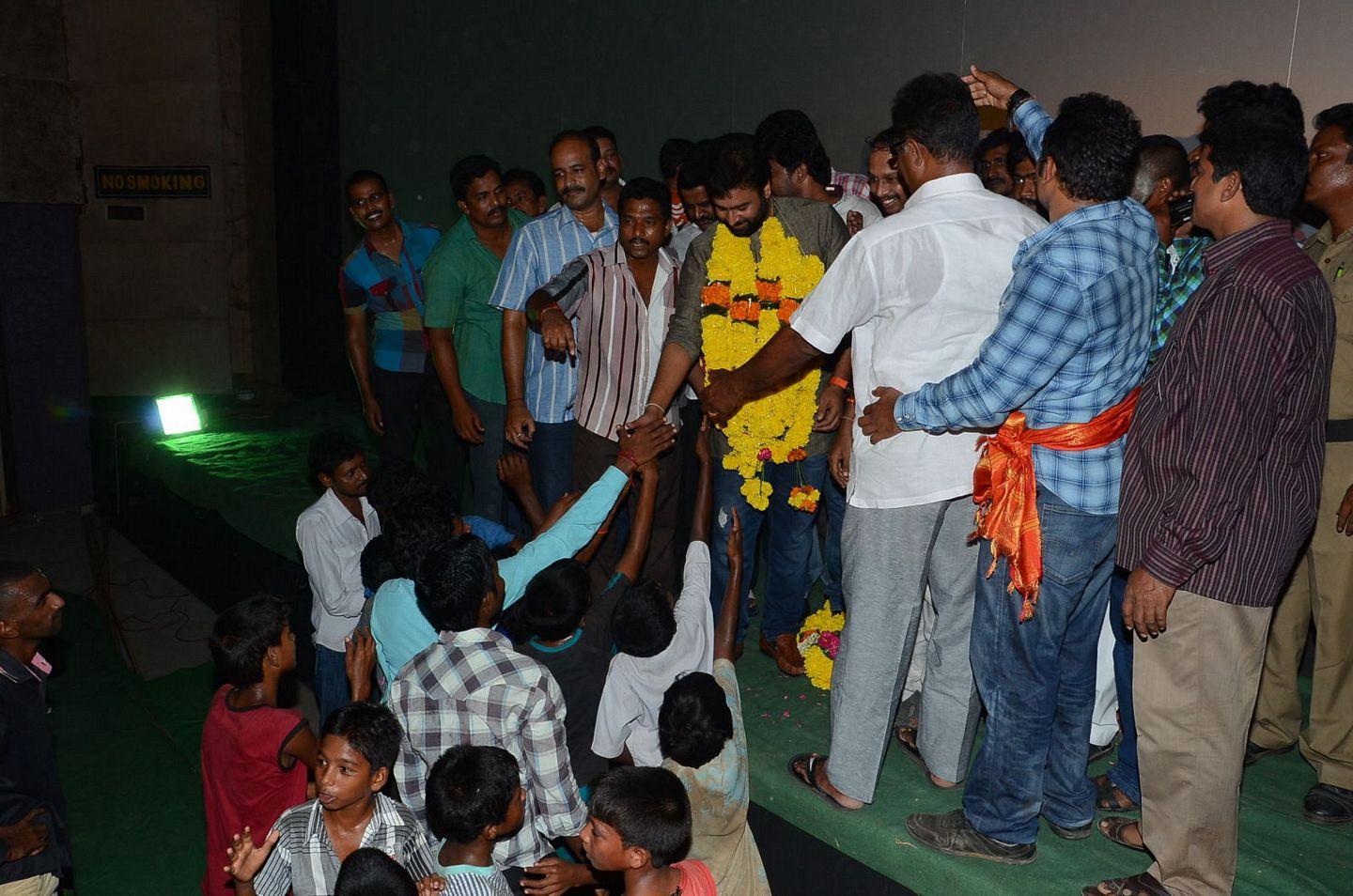 Nara Rohit Pics At Mandapeta Theatre