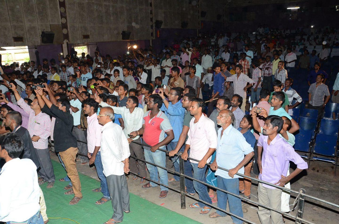 Nara Rohit Pics At Mandapeta Theatre