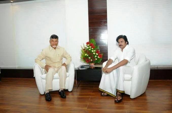 Pawan Kalyan Meet Chandra Babu Photos