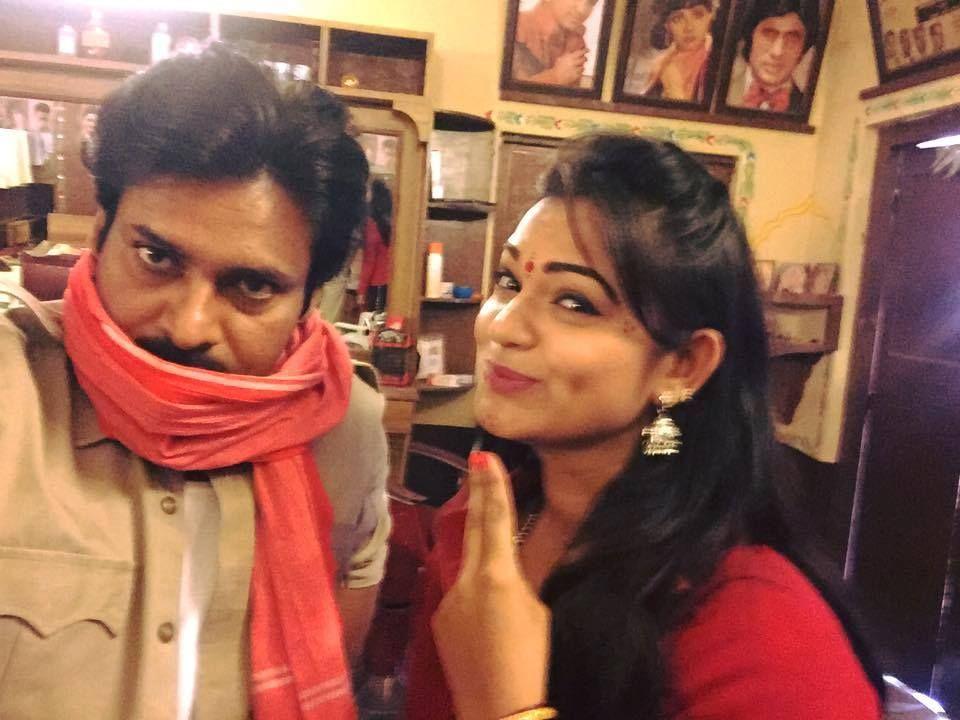 Pawan kalyan Selfie With Ashwini Pics