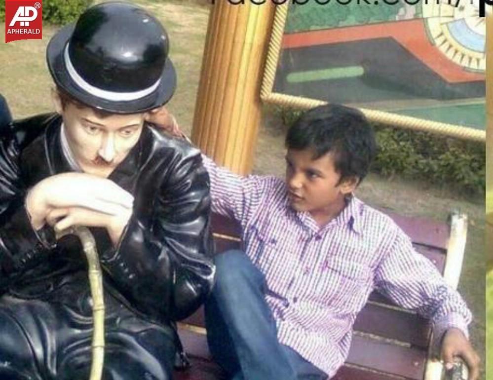 Pawan Kalyan Son Akira Nandan Rare Pics