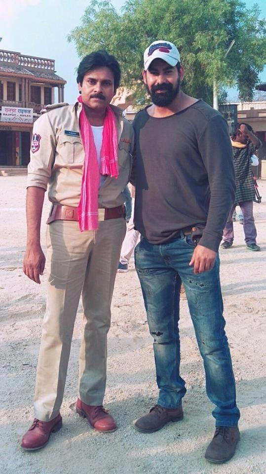 Power Star with Kabirduhansingh at Sardaar Gabbar Singh Pics