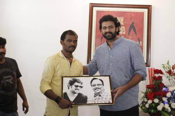 Prabhas with Fans Latest Rare Pics