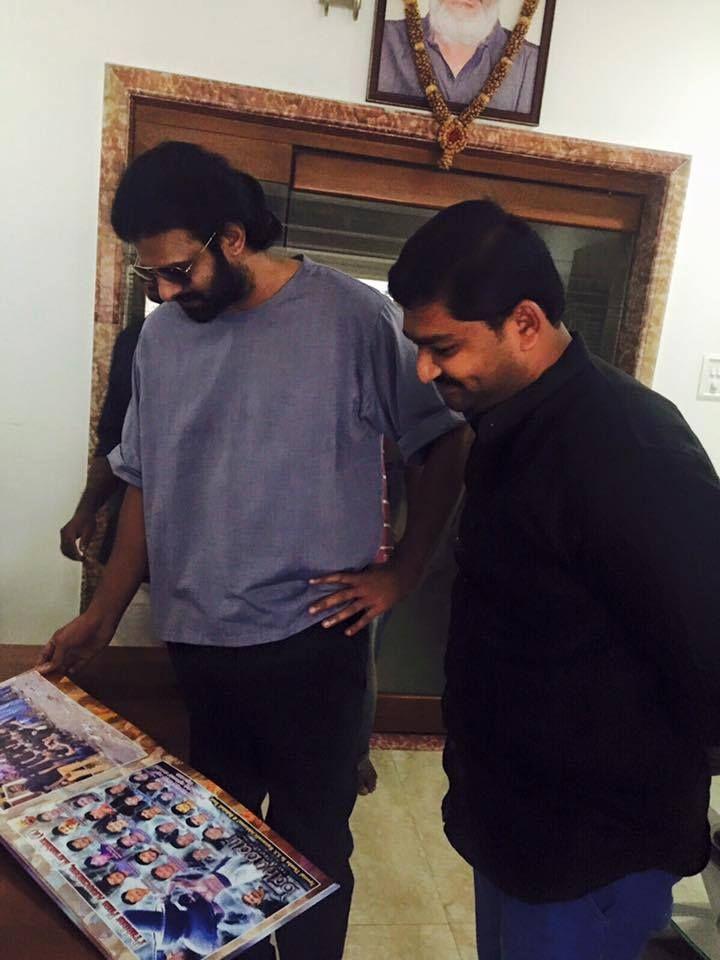 Prabhas with Fans Latest Rare Pics