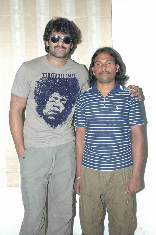 Prabhas with Fans Latest Rare Pics