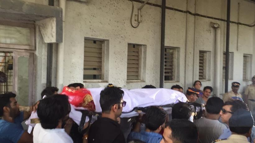 Pratyusha Banerjee Funeral Photos