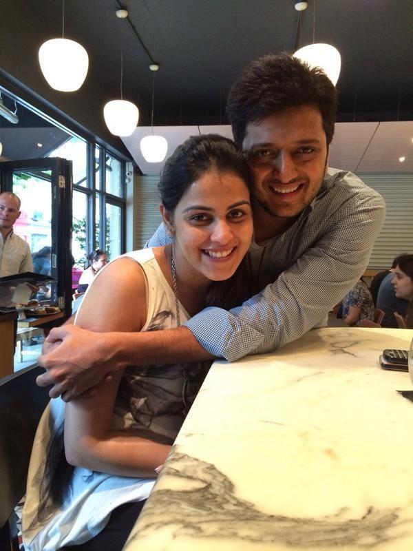 Ritesh Deshmukh Genelia Rare Photos