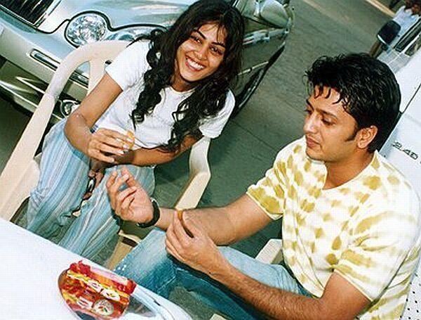 Ritesh Deshmukh Genelia Rare Photos