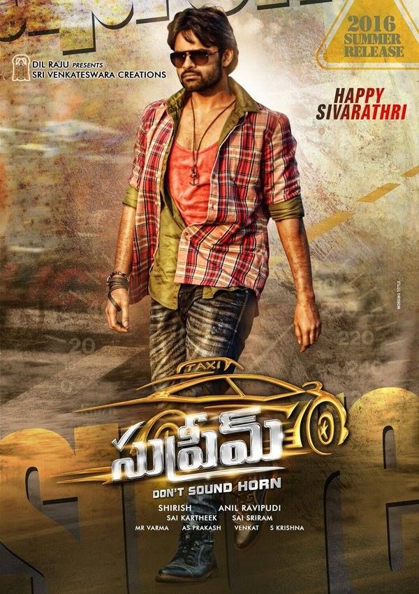 Sai Dharam Tej Supreme Movie Latest Posters