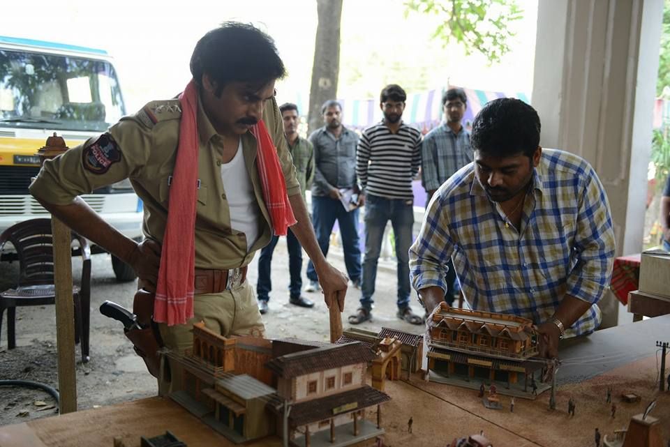 Sardaar Gabbar Singh is shot in Rattanpur set Photos