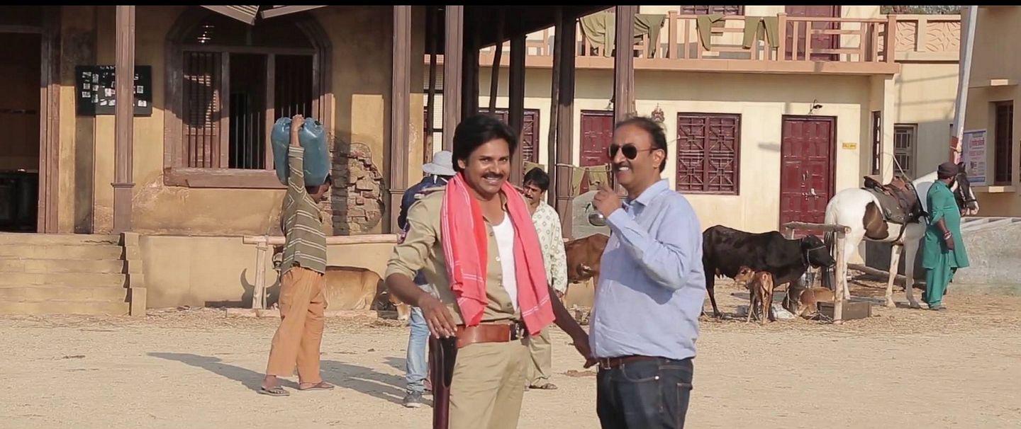 Sardar Gabbar Singh Movie Making Latest Stills