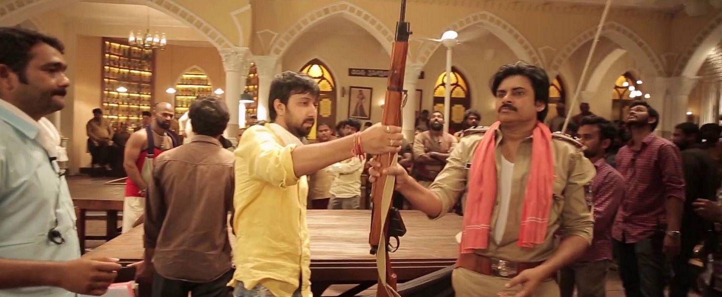 Sardar Gabbar Singh Movie Making Latest Stills