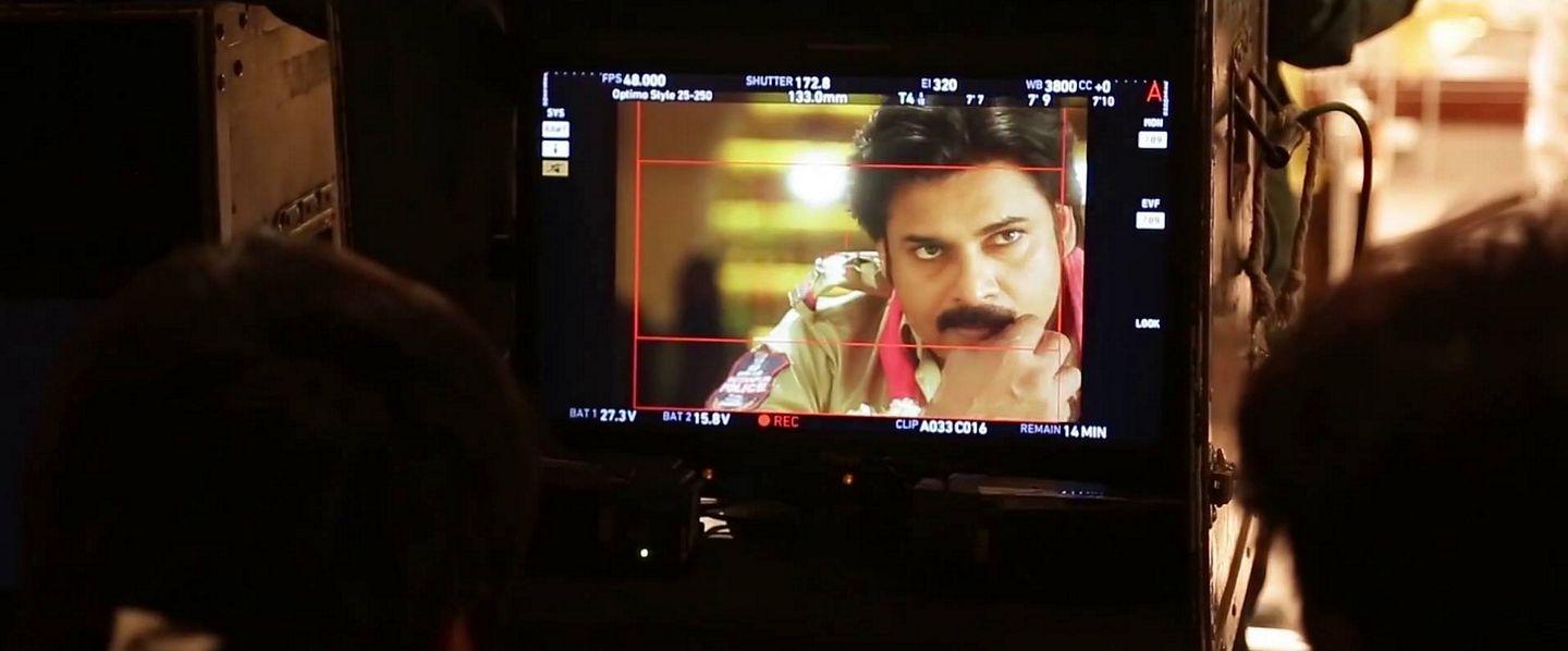 Sardar Gabbar Singh Movie Making Latest Stills