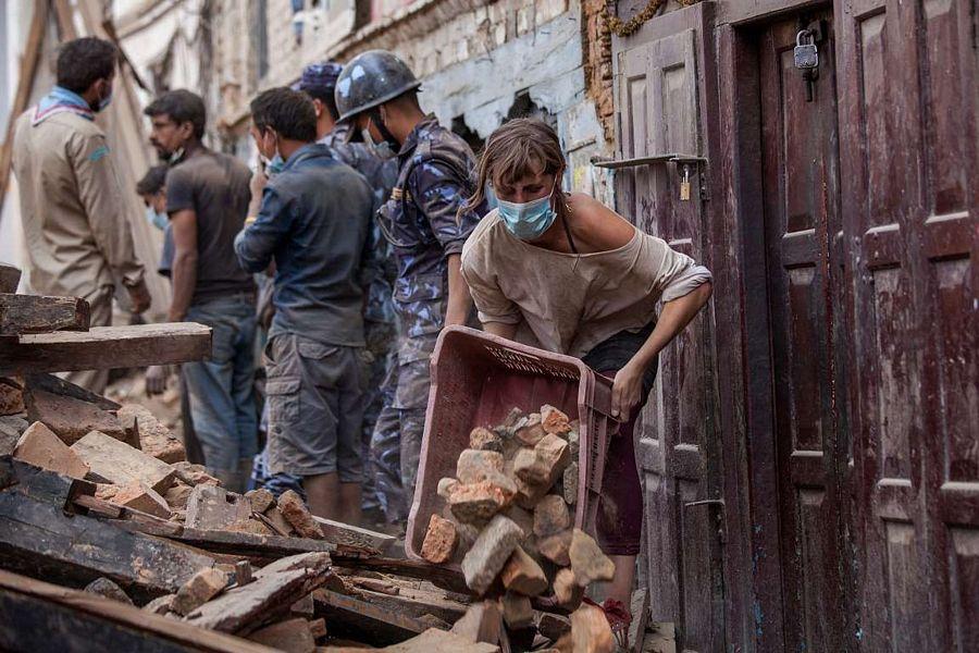 Special Rescue Team Helping Nepal Earthquake survivors