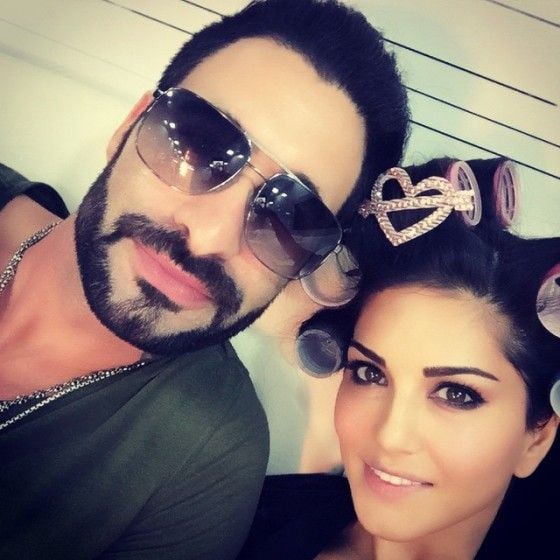 Sunny Leone Cute Dovey Selfies Pics