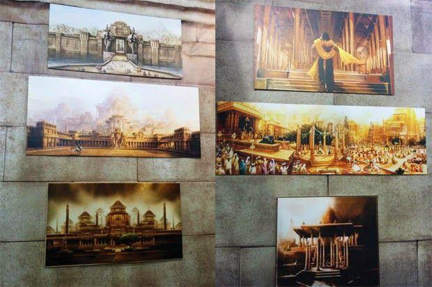 Superb Baahubali Sketches Photos