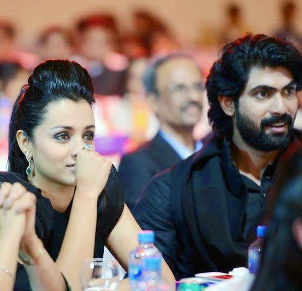 Trisha and Rana Unseen Photos