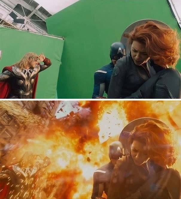 Visual Effects Photos From Major Movies