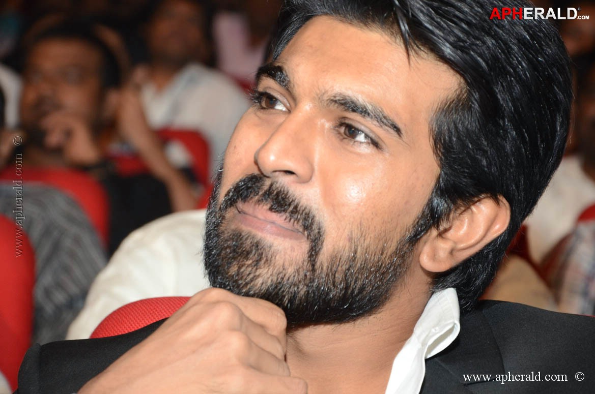 Ram Charan in Thoofan Audio Launch