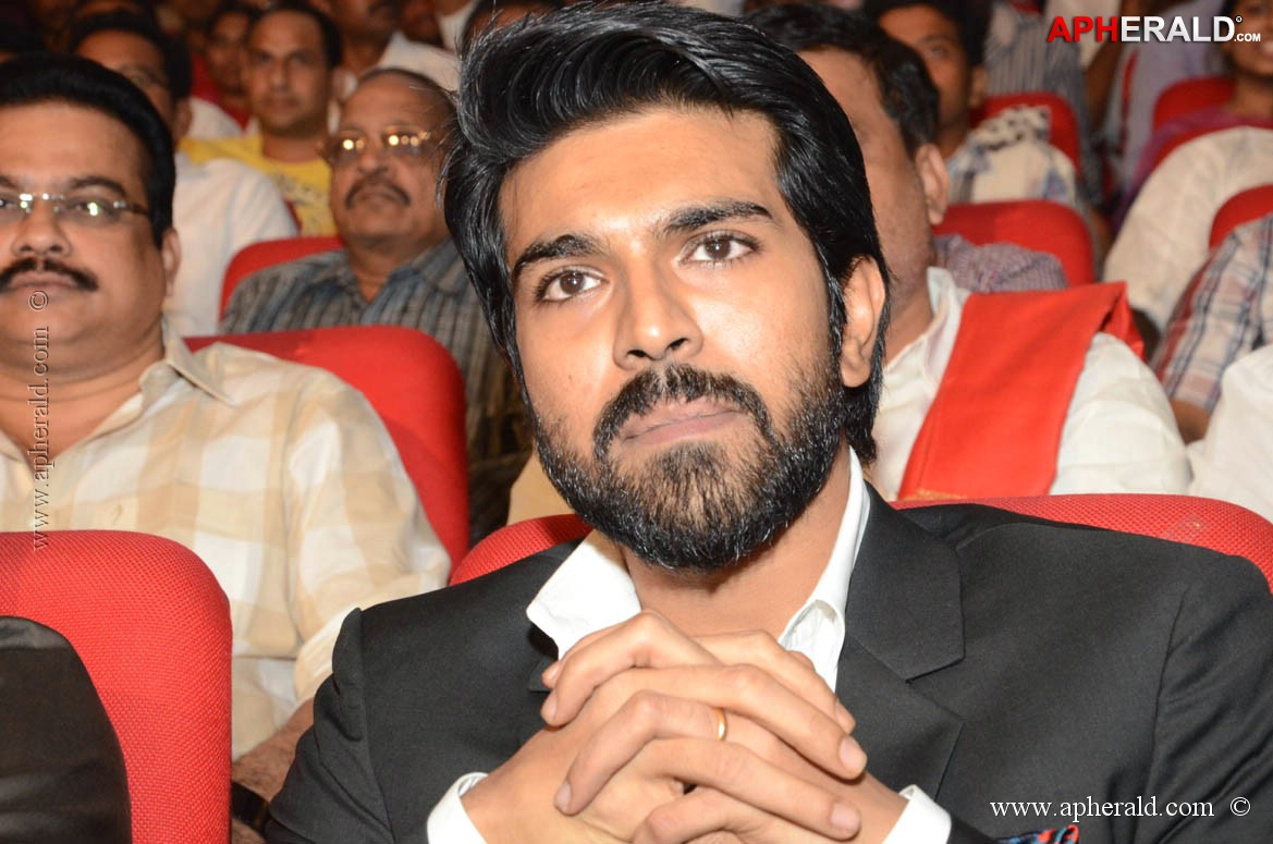 Ram Charan in Thoofan Audio Launch