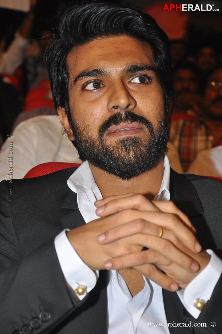 Ram Charan in Thoofan Audio Launch