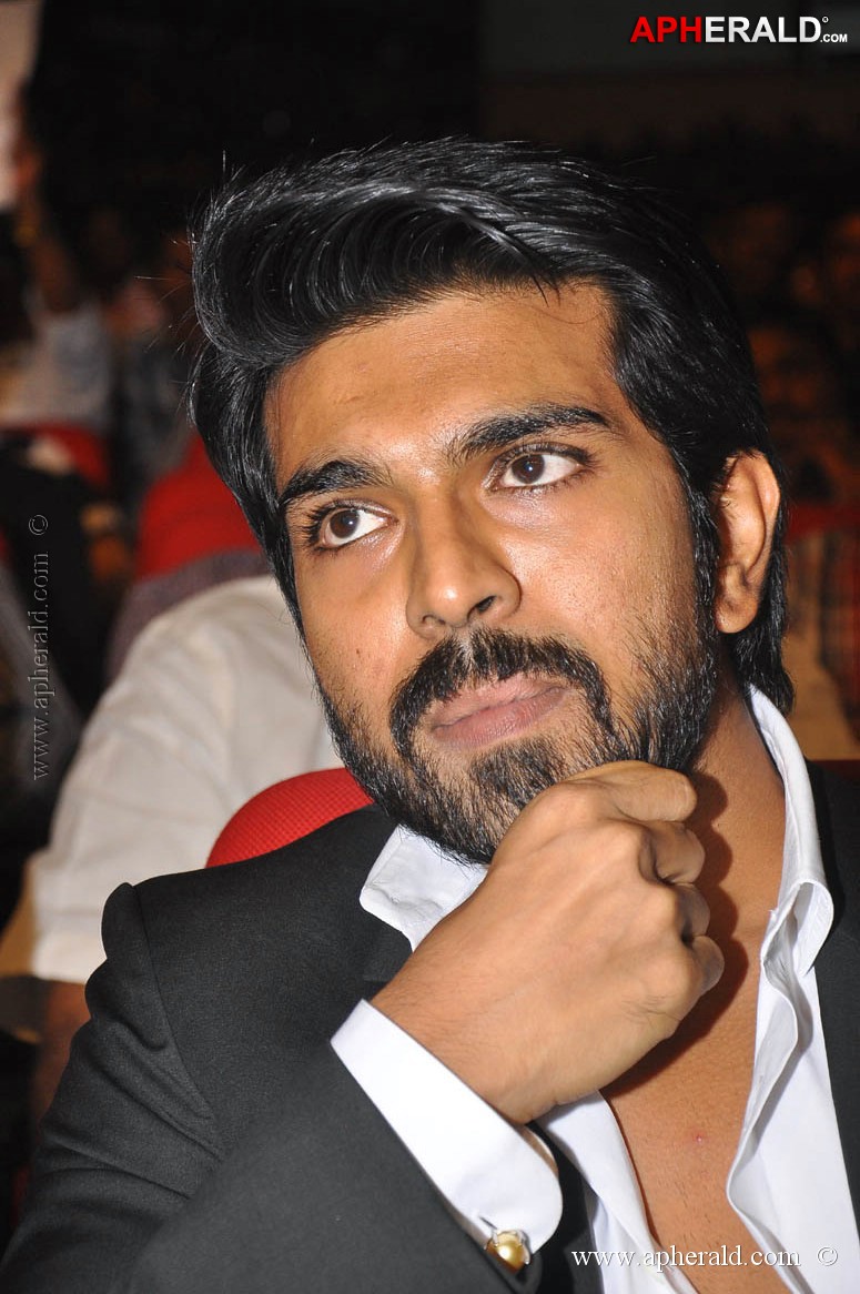 Ram Charan in Thoofan Audio Launch