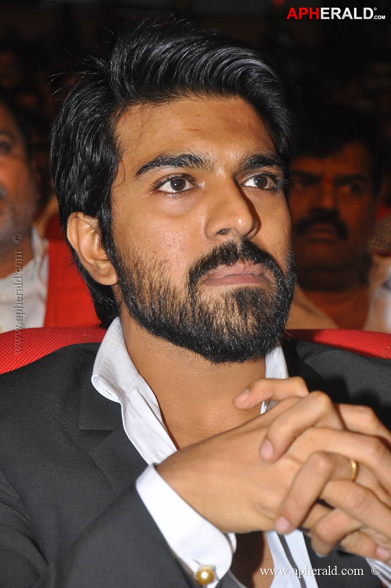 Ram Charan in Thoofan Audio Launch